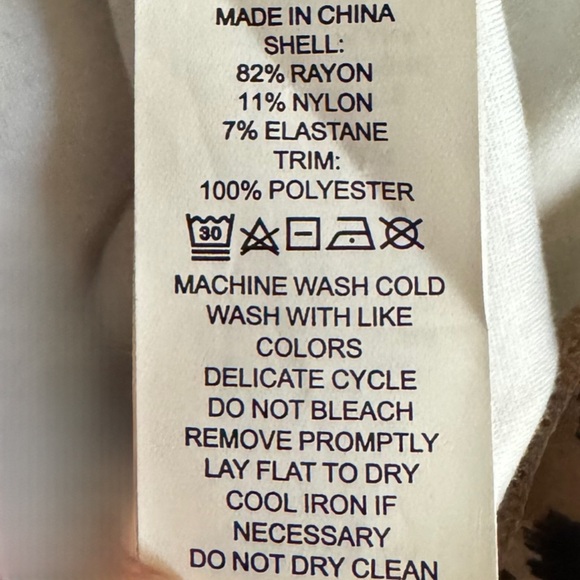 NEW Kate Spade Leopard Print Dress Size 2 With Pockets - Picture 7 of 7